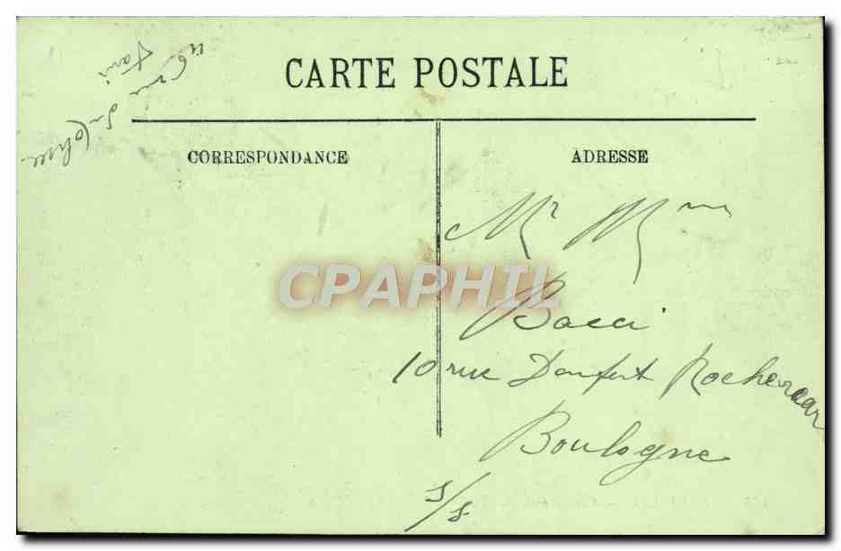 CPA Trouville Vue generale  — Rückseite