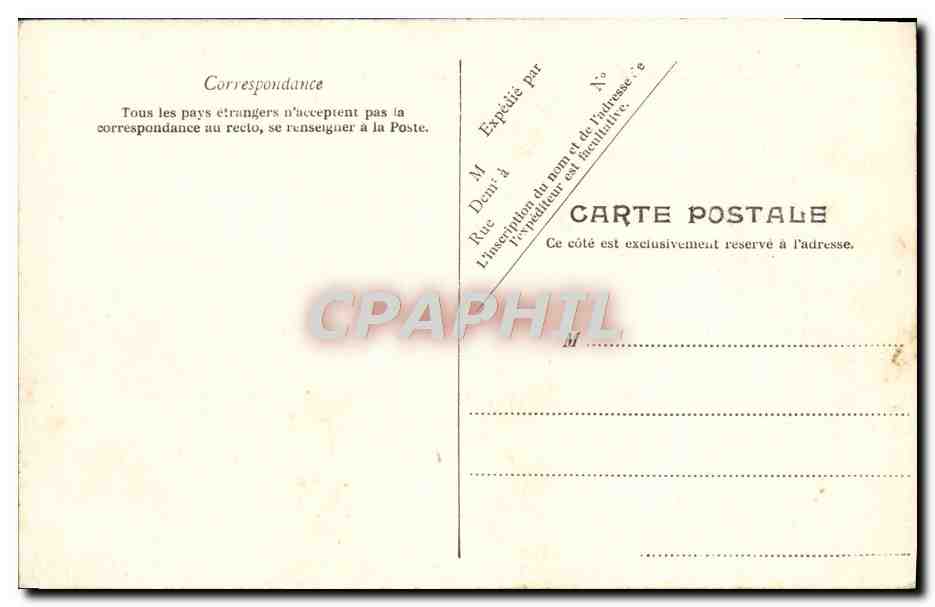 CPA Trouville Vue generale  — Rückseite
