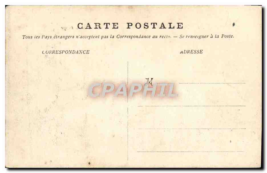 CPA Trouville Vue generale de la Plage  — Verso