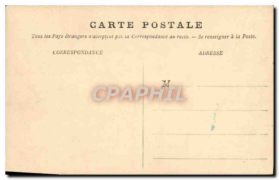 CPA Trouville Vue generale prise du Calvaire  — Verso