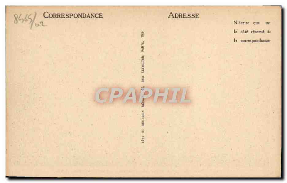 CPA Trouville La Reine des Plages Le Jardin du Casino  — Verso