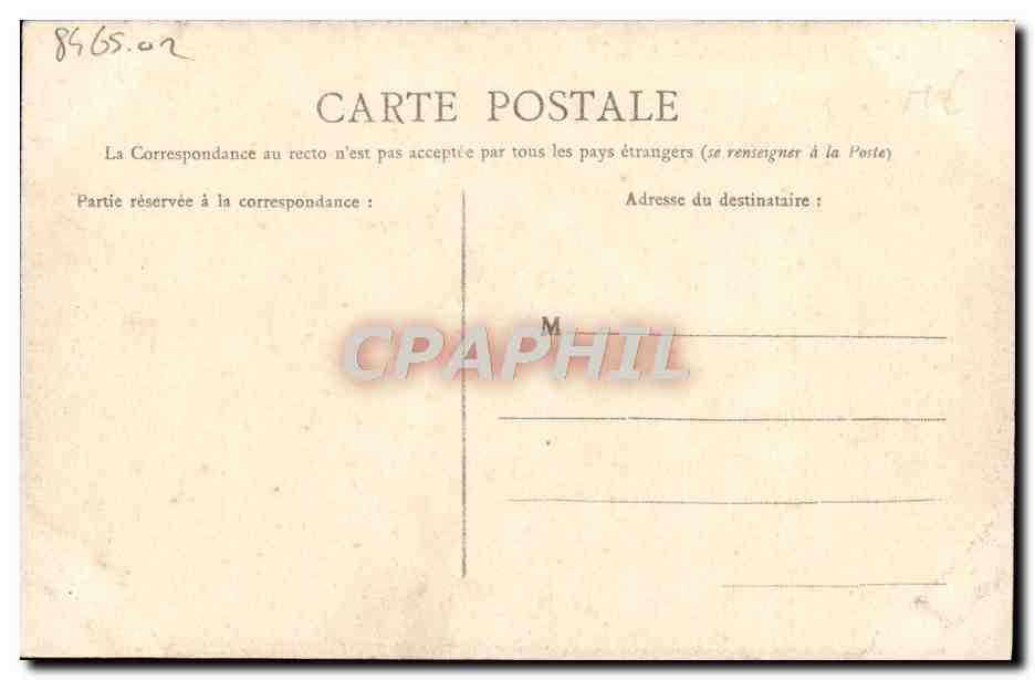 CAEN — L'Hôtel de Ville — Z. D. — Verso