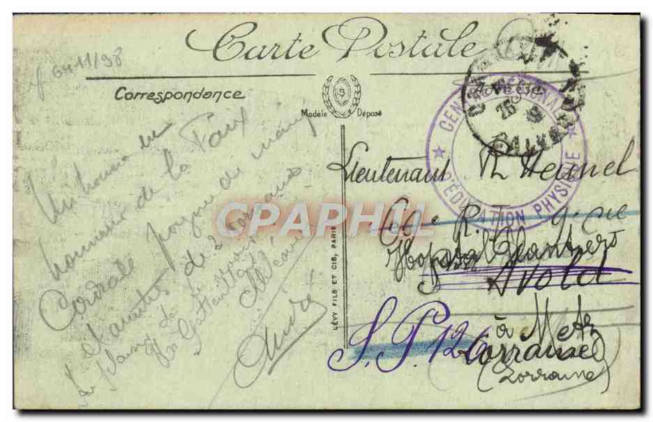 CPA Trouville les jetees a l'heure de la maree Bateau — Rückseite