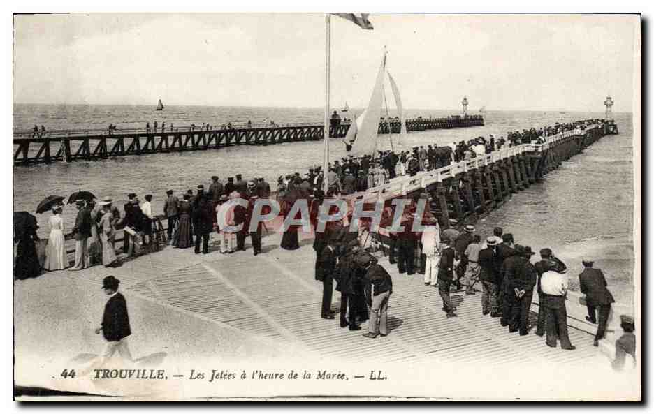 Trouville — Les fêtes à l'heure de la Marée — LL. n°44