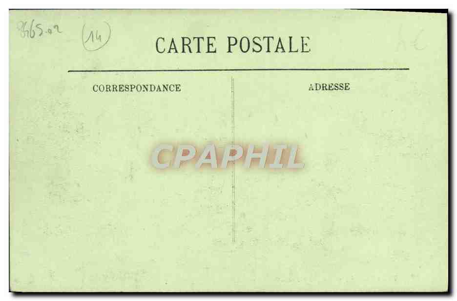 Trouville — Die Mole-Promenade — LL. Nr. 59 — Rückseite