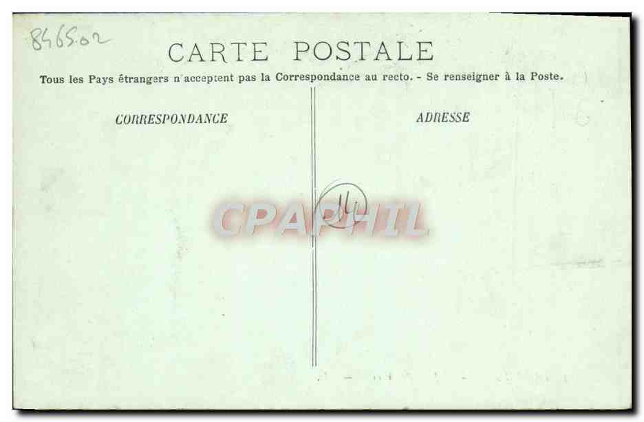 CPA Trouville La jetee promenade — Verso