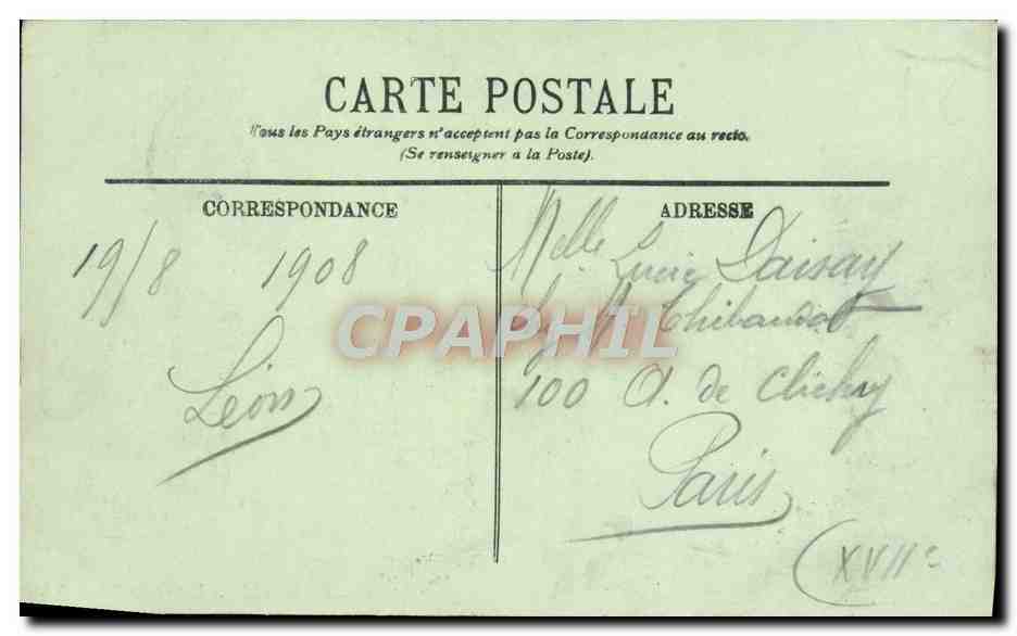 CPA Trouville Entree des jetees Bateau — Verso