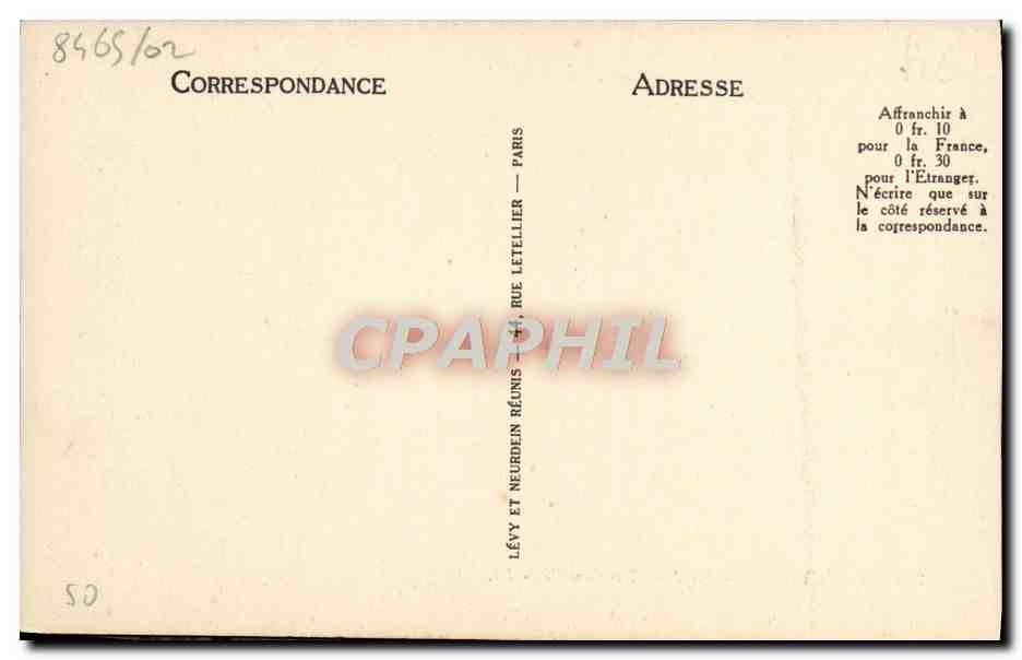 CPA Trouville La jetee promenade — Verso