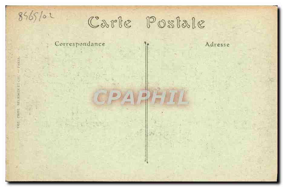 CPA Trouville sur mer la jetee promenade par gros temps — Rückseite