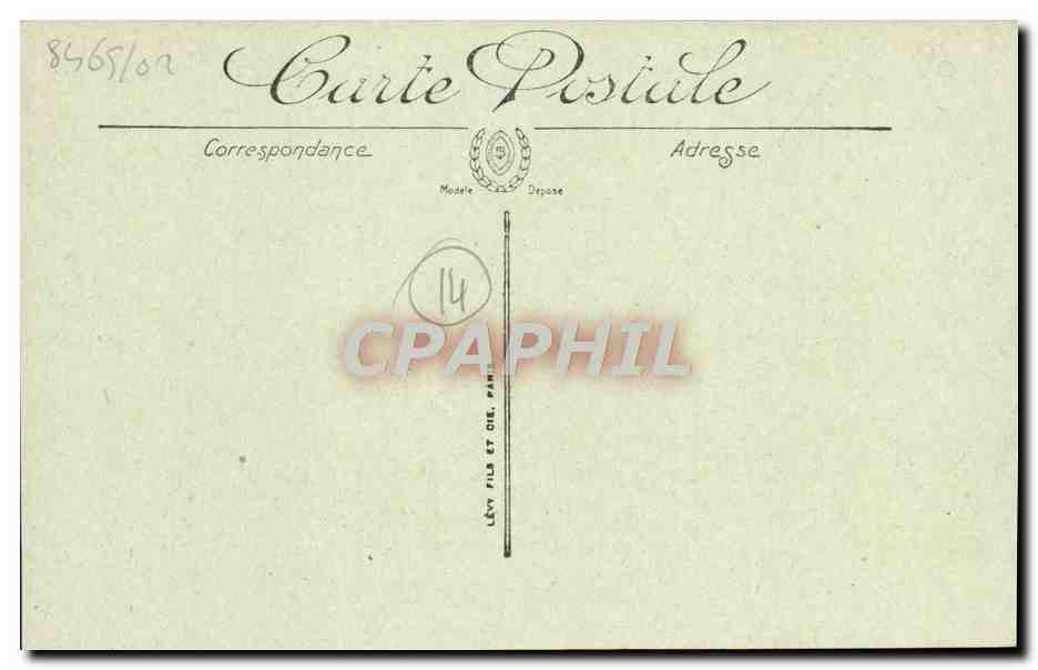 CPA Trouville Pecheurs Peche TOP — Verso