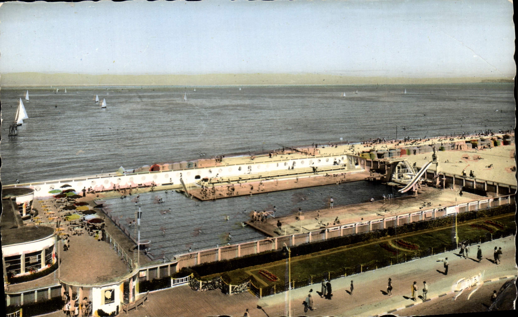 CPA Trouville La piscine 