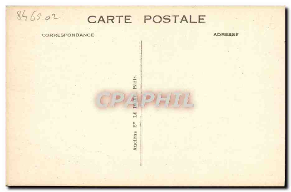 CPA Trouville la plage — Rückseite
