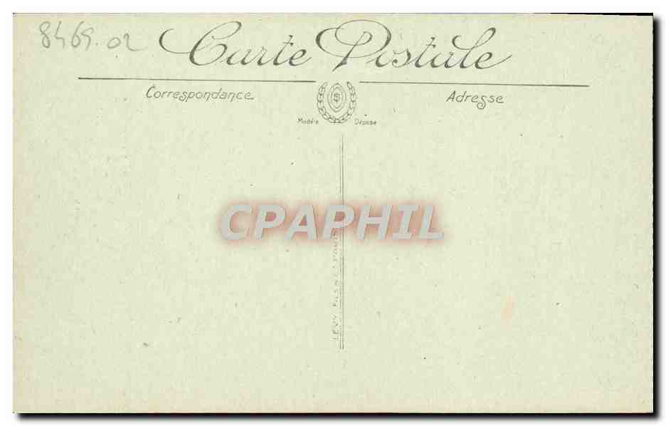 CPA Trouville La plage et la rue de paris — Rückseite