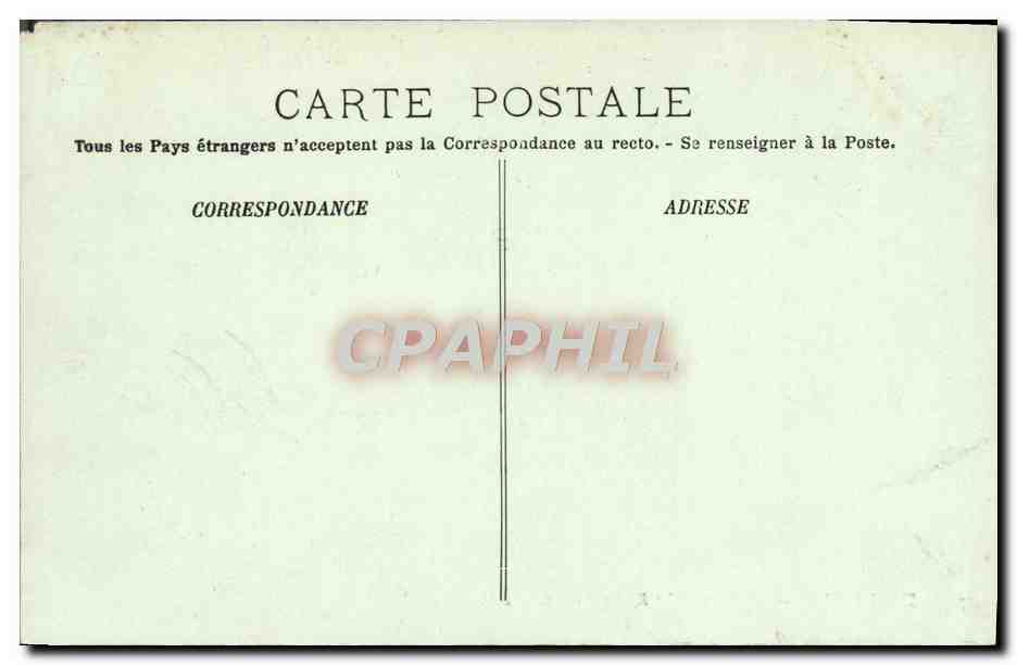 CPA Trouville La plage et les roches noires Enfants — Rückseite