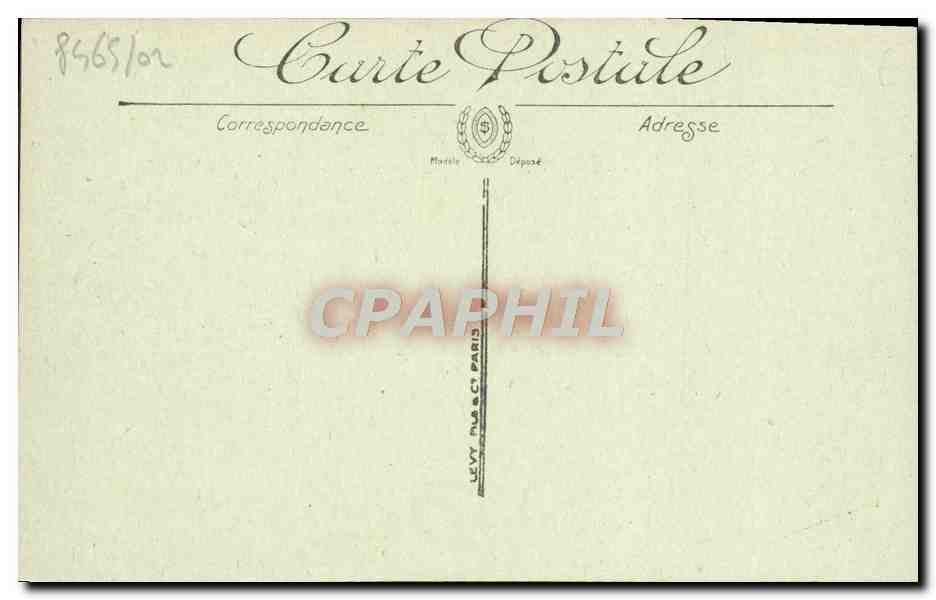 CPA Trouville La plage — Rückseite