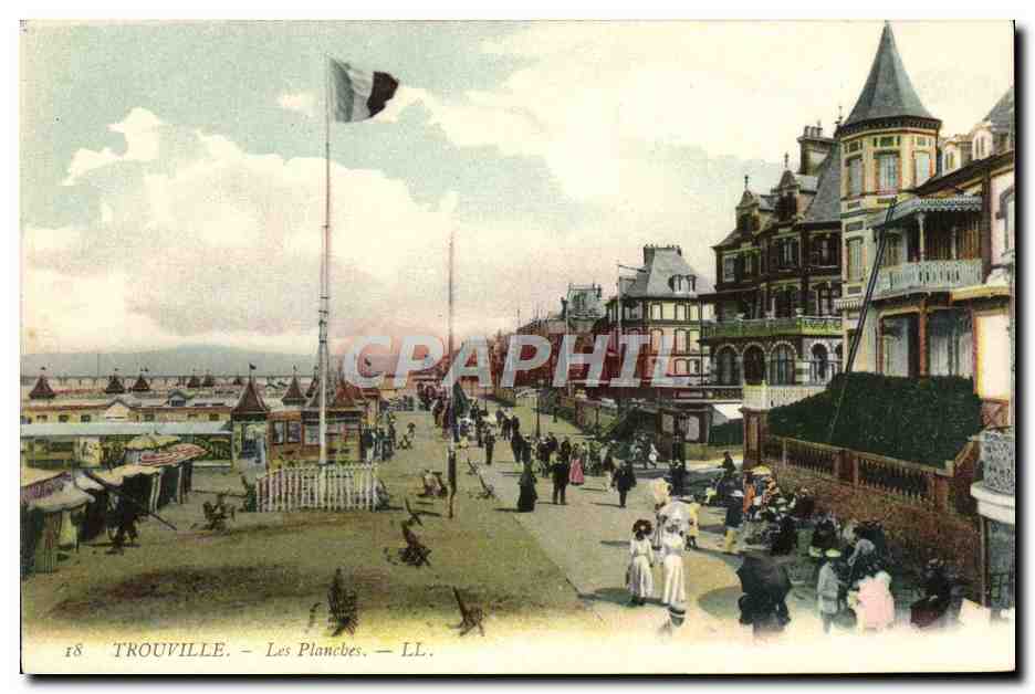 Trouville - Les Planches — LL. — L'Imprimerie Nouvelle Photographique, Paris