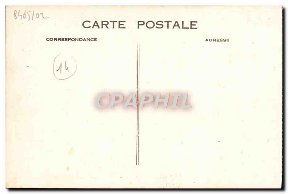 CPA Trouville La reine des plages promenade des planches — Verso