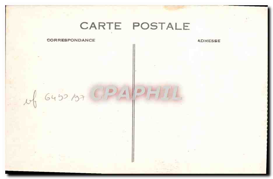 CPA Trouville La reine des plages promenade des planches — Rückseite