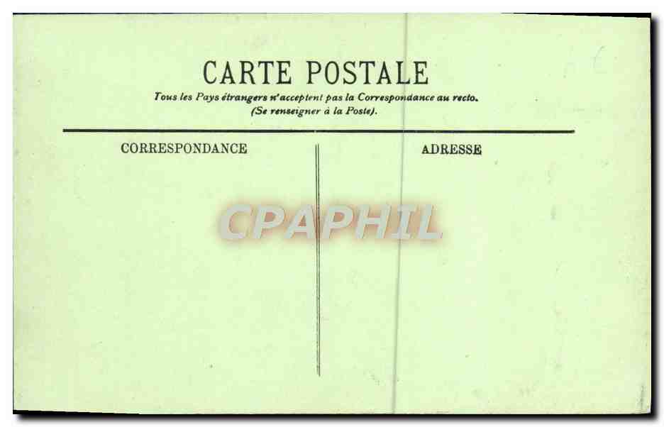 CPA Trouville Les planches — Rückseite