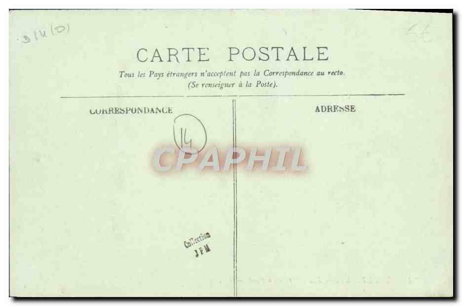 CPA Trouville Vue Generale du port — Rückseite