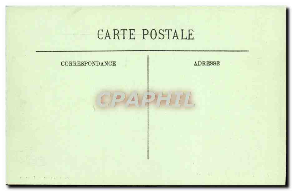 CPA Trouville Le port Bateaux — Verso