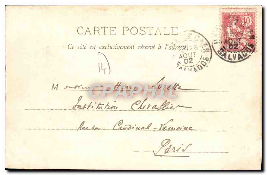 CPA Trouville Sur Mer Quai Tostain Bateaux  — Verso