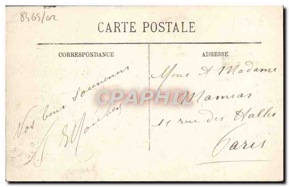 Trouville — Vue générale des Quais — LL. — n°35 — Verso