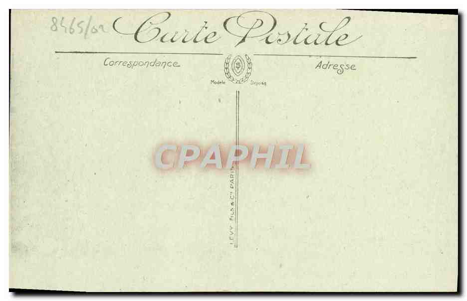 CPA Trouville Vue generale des quais — Verso