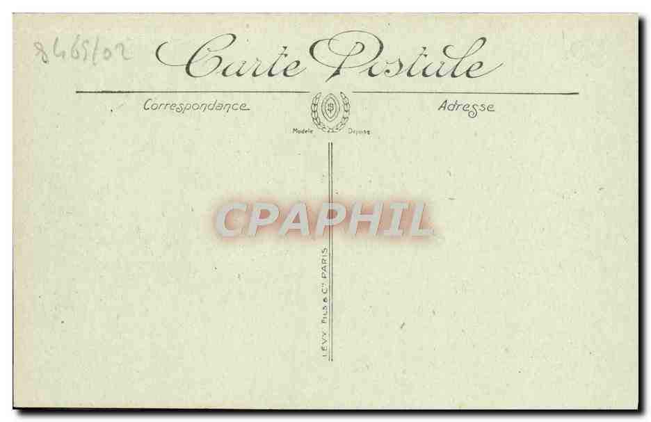 CPA Trouville Vue generale des quais — Rückseite