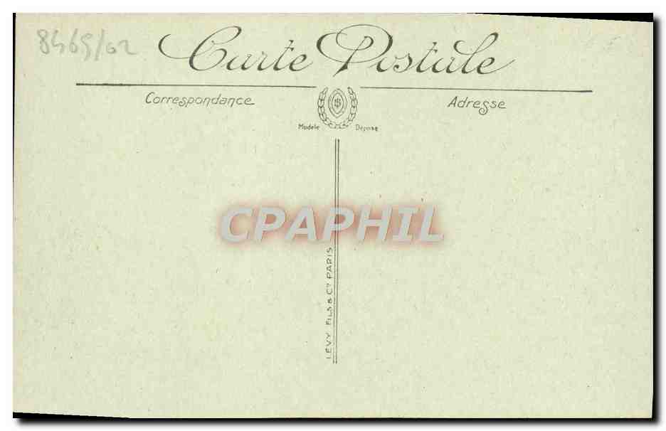 CPA Trouville Vue generale des quais — Verso