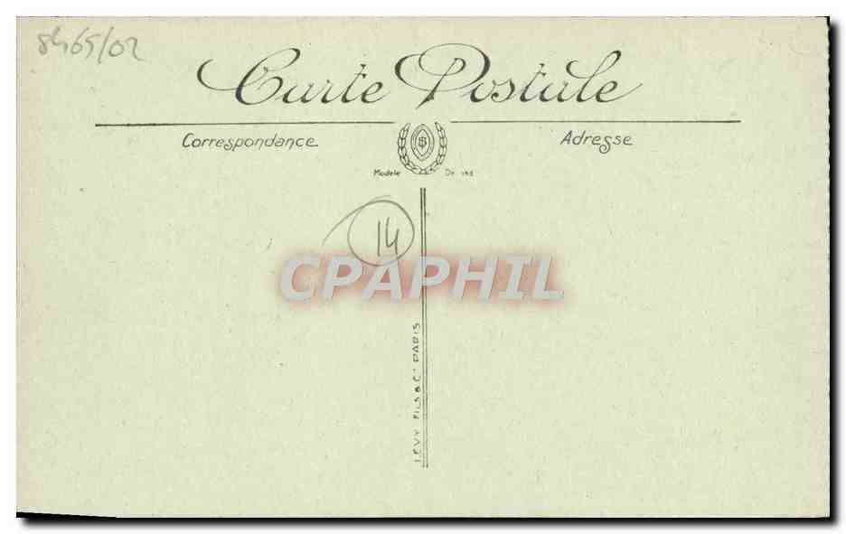 Trouville — Vue générale des Quais — LL — Verso