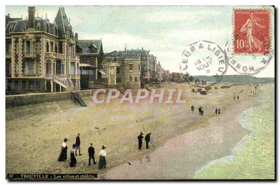 TROUVILLE - Les villas et châlets — éditeur A. V. & Cie, n°17