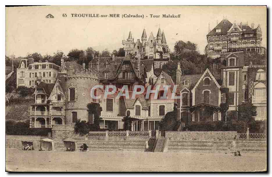 CPA Trouville Sur mer Tour Malakoff
