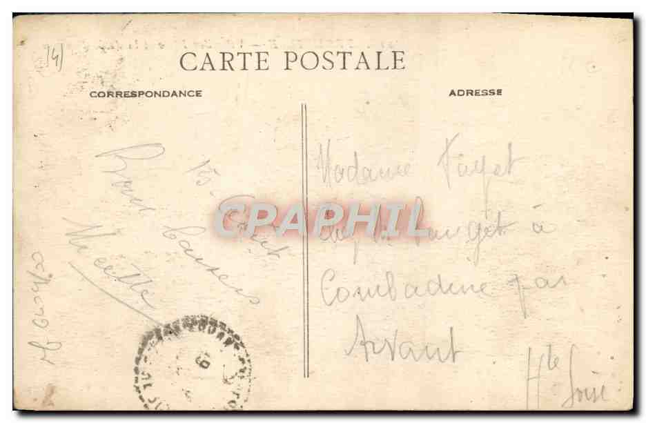 CPA Trouville Sur mer villas des flots et la jetee promenade — Verso