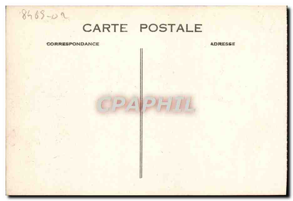 CPA Trouville groupe de villas — Verso