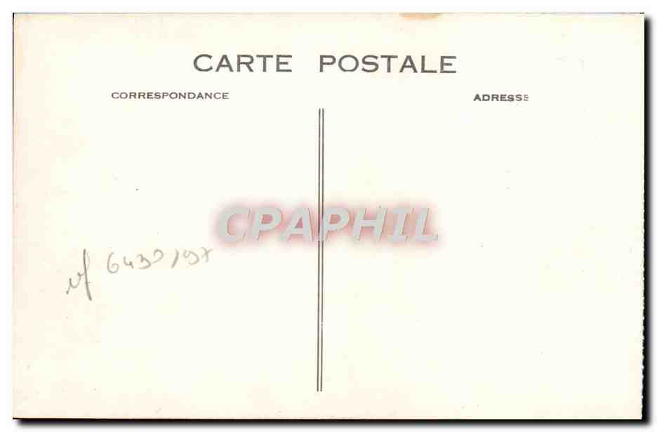 CPA Trouville groupe de villas — Rückseite