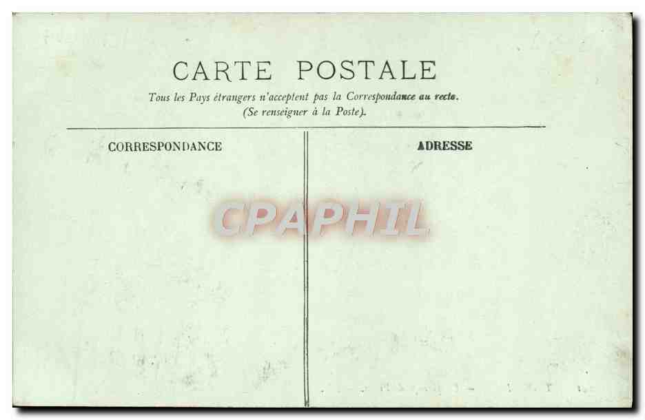 CPA Trouville Un groupe de villas — Verso