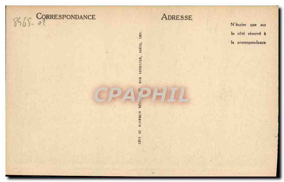 CPA Trouville La reine des plages vue generale — Verso