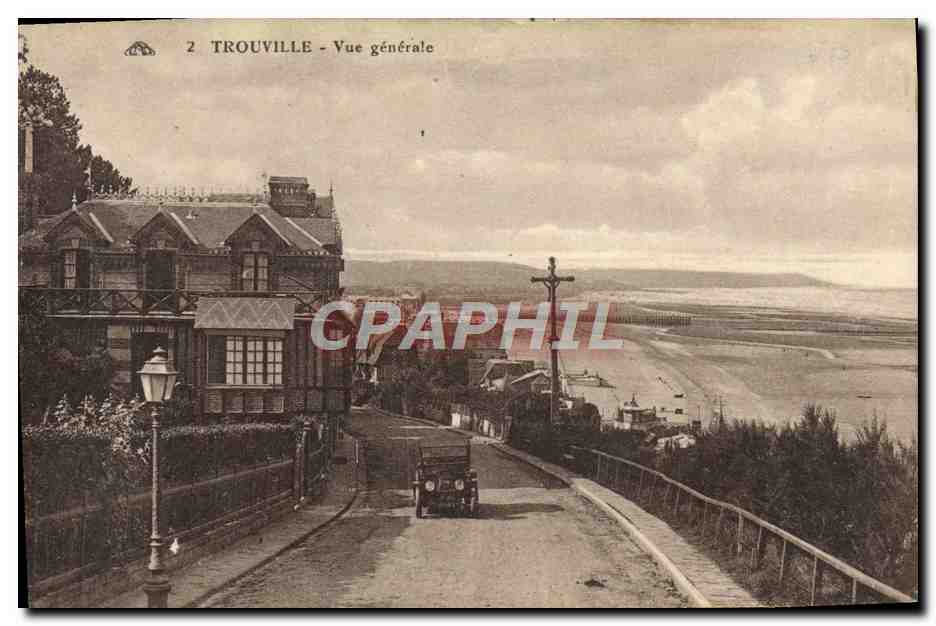 CPA Trouville vue generale