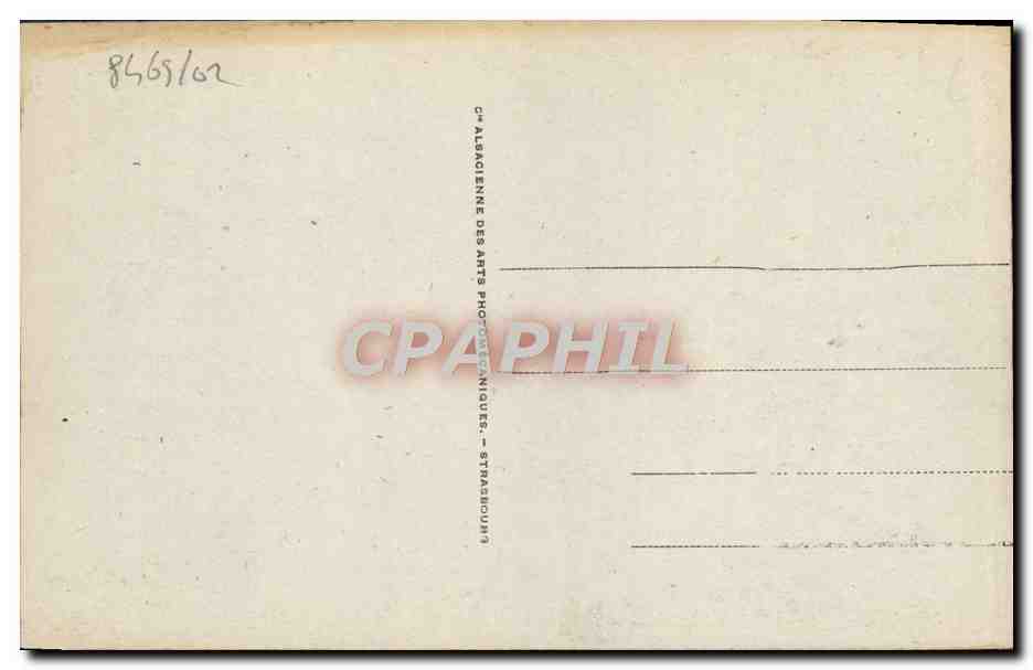 CPA Trouville vue generale — Verso