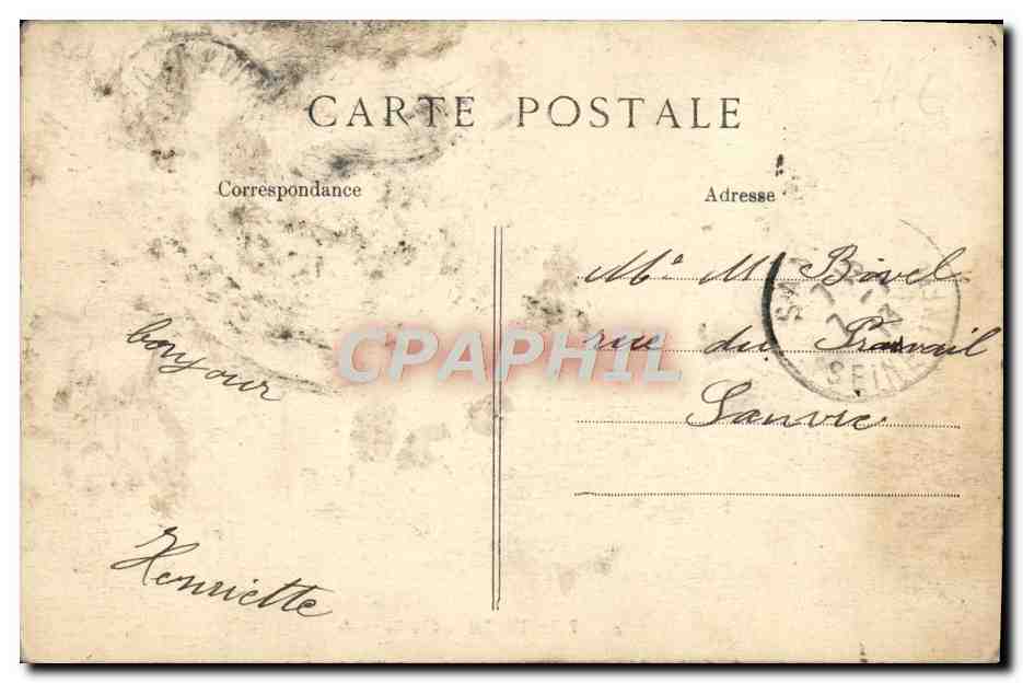 CPA Trouville Vue generale — Rückseite