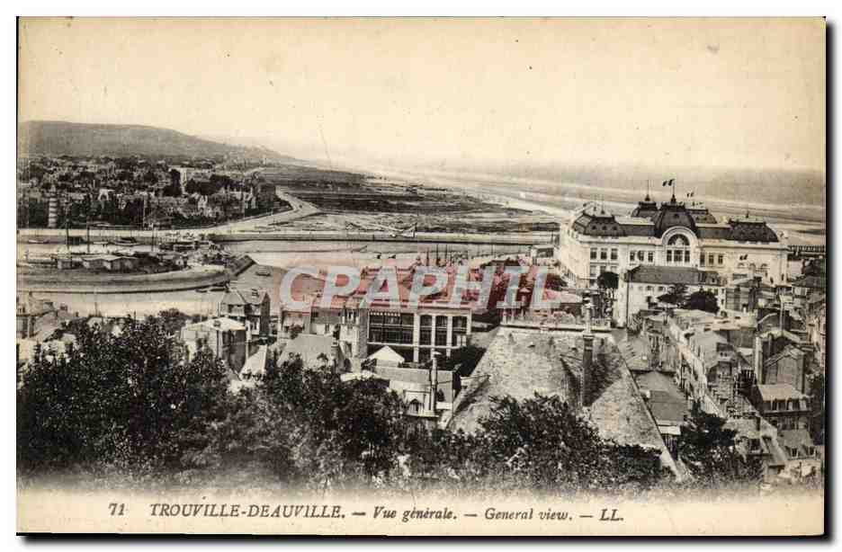 Trouville-Deauville — Vue générale — LL.