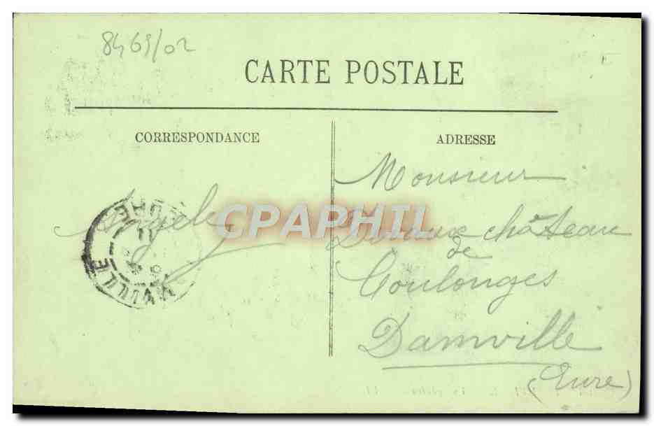 CPA Trouville vue generale — Rückseite