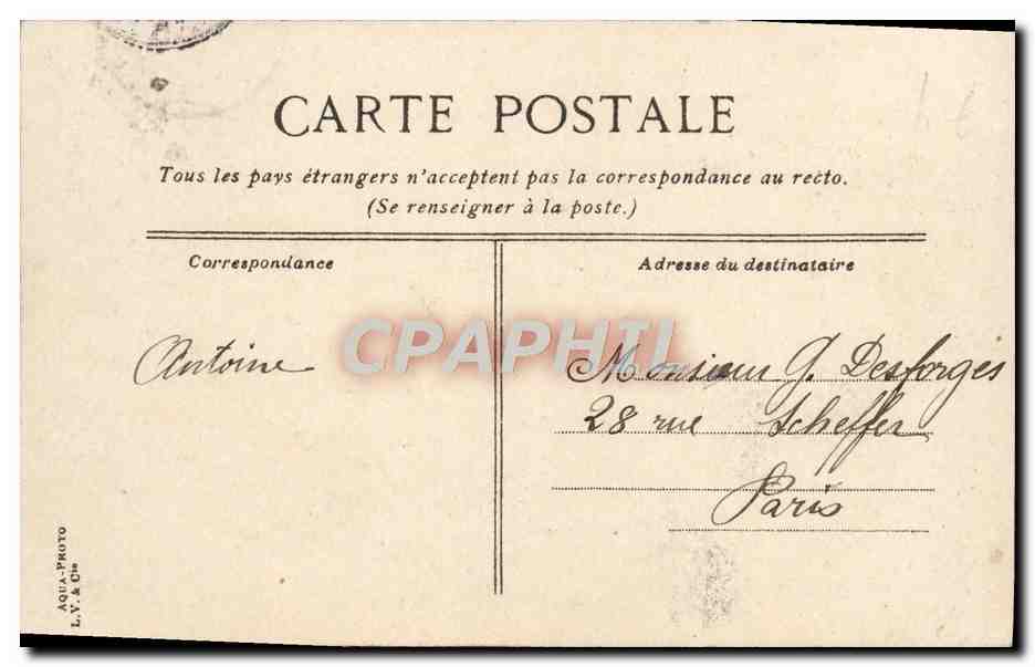 TROUVILLE — Le bac à marée basse — éditeur L.Y. & Cie, n°15 — Reverso