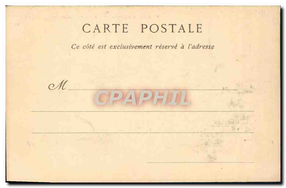 CPA Trouville Sur Mer La Passage du Bac a Mer Basse — Verso