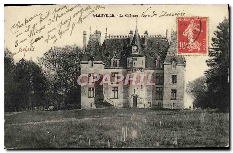CPA Glanville Le Chateau