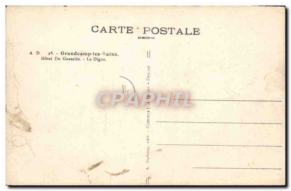 Hôtel Du Guesclin — La Digue — Grandcamp-les-Bains — Reverso