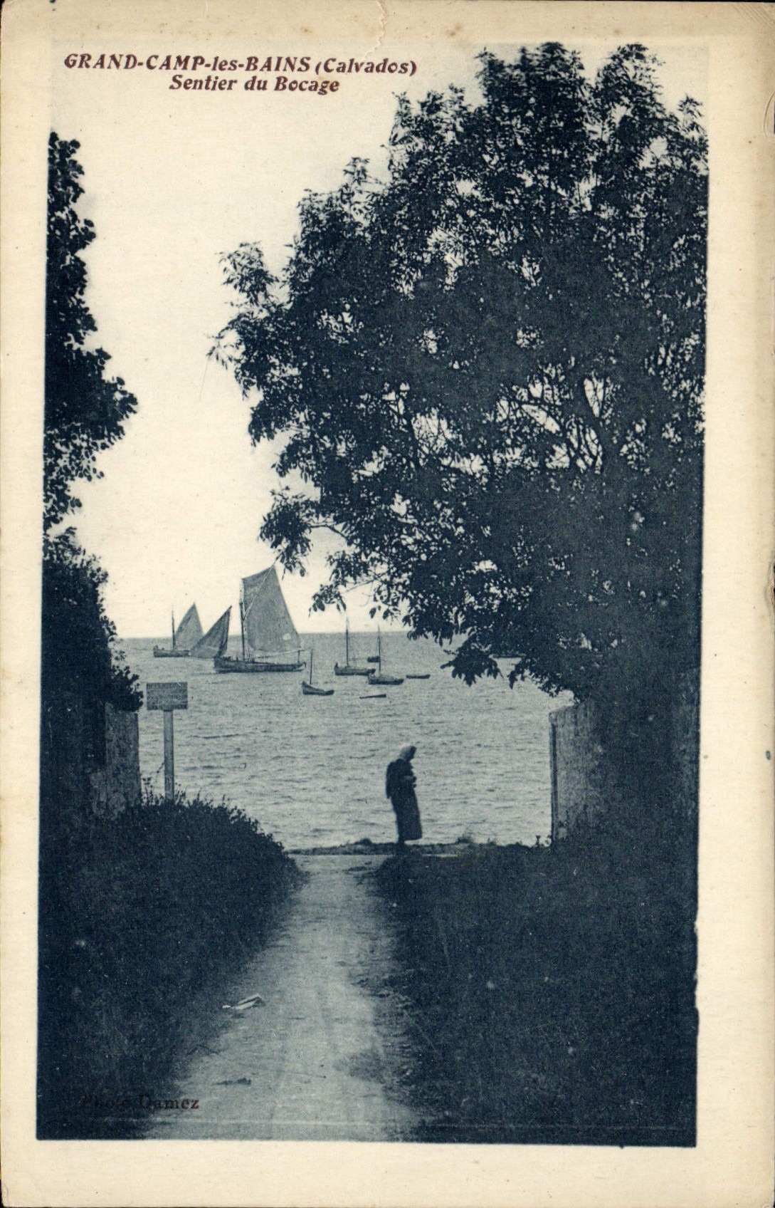 Grand-Camp-les-Bains (Calvados) — Sentier du Bocage — Photo Damez