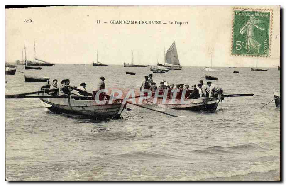 Grandcamp-les-Bains — Le Départ — A+D, n°11