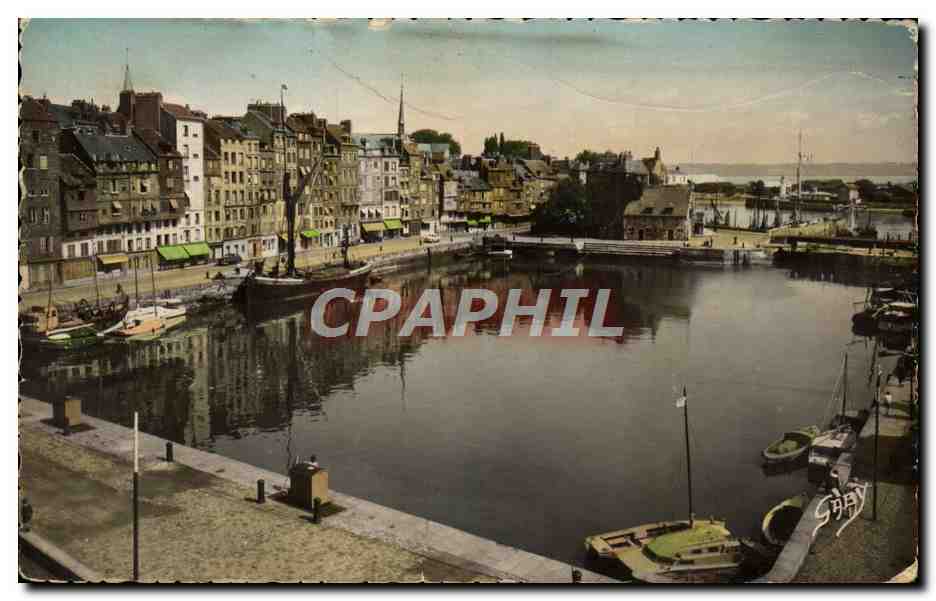 Honfleur (Calvados) - El Viejo Muelle — Éditions Gaby, n°14 - Anverso